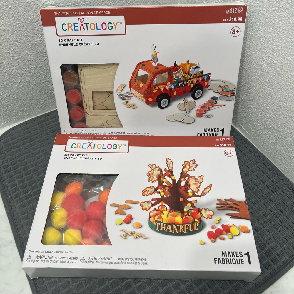 Thanksgiving Fall Creatology Kids Activity Kits Fun Art